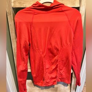 Athleta Long Sleeve with Hood Top